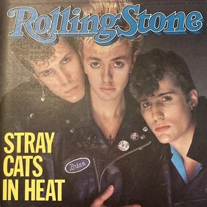 Stray Cats Vintage Rolling Stone Magazin 1983 Ausgabe #390 - Bild 1 von 12