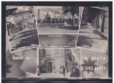Cartolina Saluti da S. Agata dei Goti VEDUTINE QB90