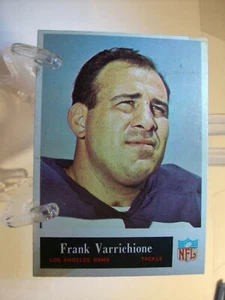 Tarjeta de fútbol americano Philadelphia 1965 #96 Frank Varrichione (20941) - Imagen 1 de 2
