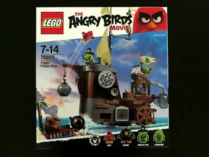 LEGO The Angry Birds Movie Piggy Pirate Ship 75825 Red Bomb Pirate Pig Leonard - Picture 1 of 3