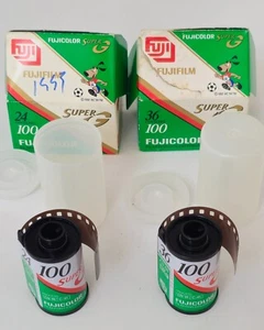 Fujicolor Super G 100 - 35mm Camera Film - 24 and 36 exp rolls- Expired 4/95 - Picture 1 of 3