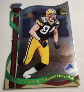 2002 Bill Schroeder Pacific Crown Royale #49 Green Bay Packers Detroit Lions - Picture 1 of 3