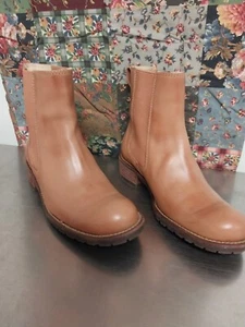LL Bean Chelsea Botines Cuero Marrón Pull-On Para Mujer 6.5 Brasil - Imagen 1 de 10