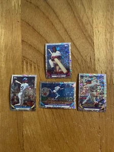 (4) 1993 Topps Micro Prism Yount, Puckett, Alomsr, Brett - Picture 1 of 2