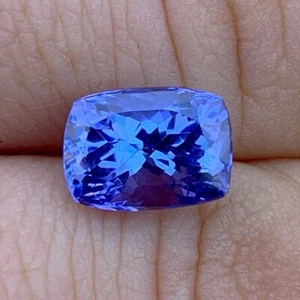 3.35ct GIA Certified AAAAA+ Natural Tanzanite High End Custom Cut in USA - Picture 1 of 5