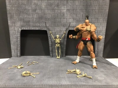 Mortal Kombat Goro’s Lair Diorama Storm  Collectibles Action Figure Photography - Image 1 of 4