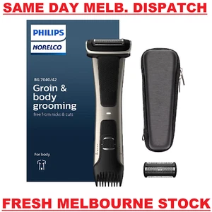 Philips Norelco BG7040/42 Bodygroom Shower Proof Dual-sided Trimmer 7030 Upgrade - Picture 1 of 11
