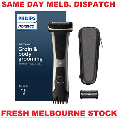 Philips Norelco BG7040/42 Bodygroom Shower Proof Dual-sided Trimmer 7030 Upgrade - image 1 of 4