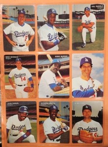 1991 Mother's Cookies DODGERS Baseball 28 Card Complet Set 🧓🍪 ⚾️
