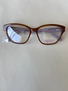 Marcos de gafas para mujer marrón cuadrado totalmente nuevos Isaac Mizrahi - Imagen 1 de 5