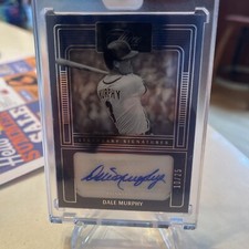 DALE MURPHY AUTO #10/25 2023 Panini Three & Two LEGENDARY SIGNATURES