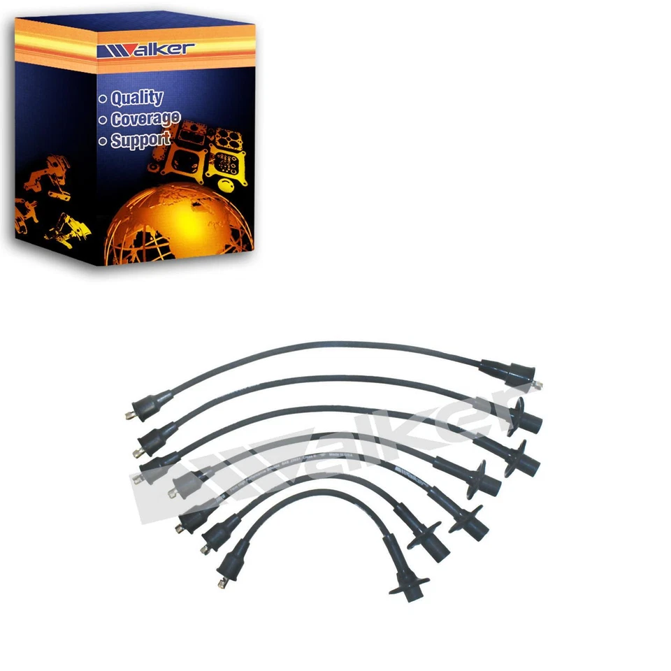 Juego de cables de bujías Walker para Plymouth Belvedere 1960-1970 3,7 L L L6 Foto 1 de 1