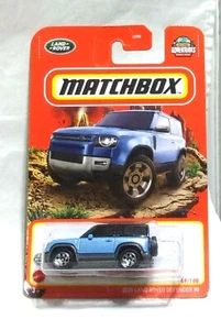 KKar Matchbox - 2021/22 Basic - 69/100 * 2020 Land Rover Defender 90 - Blue - Picture 1 of 3