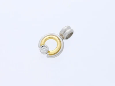 Top Preis Anhänger Diamant 950 Platin 750 Gold Wert: 1.500 EUR Deta Schmuck - Bild 1 von 4