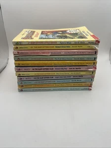 The Baby-Sitters Club Lot  Of 11 Books Vintage 1980’s & 1990’s - Picture 1 of 15