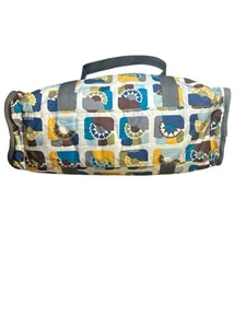 Oneill Beuteltasche Schulter Einkauf Buch Handtasche Strandtasche Eule Herzen ein Riemen Stoff - Bild 1 von 10