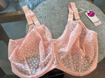 Sujetador balconette FREYA Strarlight Risewater rosa con aros talla 38L Foto 1 de 4