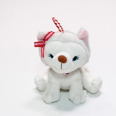Hallmark Bell Husky Plush Christmas Tree Ornament 4.5" - Image 1 of 4