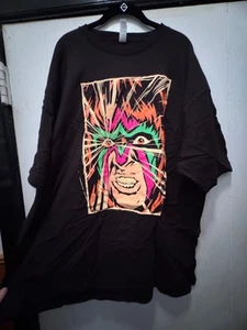 Pro Wrestling Crate Ultimate Warrior Portrait T shirt 3XL XXXL Free Shipping WWE - Picture 1 of 3
