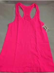 Camiseta sin mangas Areopostale rosa caliente Live-love-Dream Racer espalda talla mediana nueva con etiquetas AZ-651801 - Imagen 1 de 5