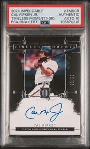 Panini Impecable - Timeless Moments Signatures Cal Ripken #TMS-CR/25 (AU) 2024 - Imagen 1 de 2