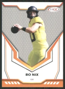 2024 SAGE HIT #19 Bo Nix Oregon Ducks TW572 - Picture 1 of 2