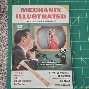 Vintage 1955 Mechanix Illustrated/ How To Magazine/ Vtg Advertising/ March 55' - Picture 1 of 8