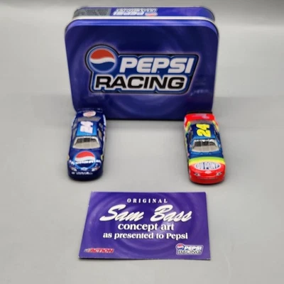 Vintage Jeff Gordon #24 Pepsi DuPont Die-Cast Cars Action Tin NASCAR Monte Carlo - Image 1 of 4