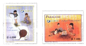 #4069 PARAGUAY 2010 UPAEP AMERICA GIOCATTOLO TRADIZIONALE PER BAMBINI Mi 5072-3 MNH - Foto 1 di 4