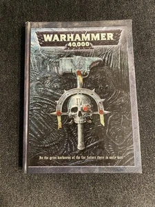Games Workshop Warhammer 40000 Rulebook 4a Edizione Libro Copertina Rigida - Foto 1 di 6