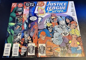 Justice League Lot #1 #2 #3 #5 #13 1989-1997 VF- TO NM (READ DESCRIPTION) - Picture 1 of 16