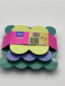 3pc Flower Stacking Snack Tray Set - Tabitha Brown for Target - Picture 1 of 8
