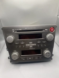 2007 2008 Subaru Outback Legacy Radio 6 CD Changer AM FM Climate Control P-204UH - Picture 1 of 18