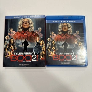 Tyler Perry's Boo 2! A Madea Halloween (Blu-ray, 2017) with Slipcover - Bild 1 von 3