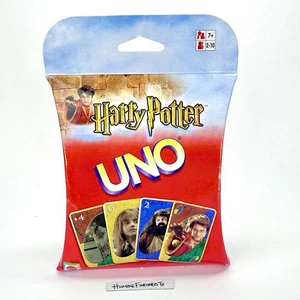 NUOVO Harry Potter UNO gioco di carte Mattel 2002 vintage Y2K scene film immagini - Foto 1 di 7