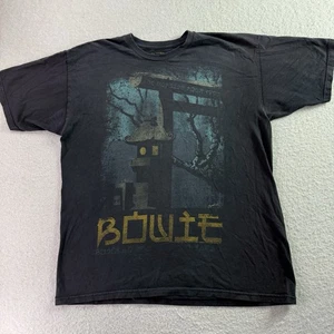 David Bowie 1995 Outside Tour T-Shirt Vintage 90s Size L Rare Print Distressed - Bild 1 von 9