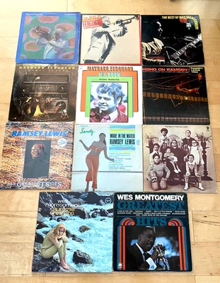 Huge Vintage jazz lot 11 LPs vinyl Ramsey Lewis Wes Montgomery Maynard Ferguson - Image 1 of 4