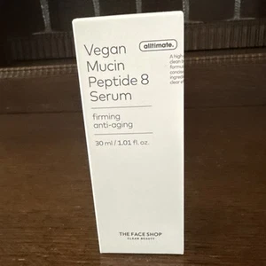 Suero 8 The Face Shop Alltimate Vegan Mucin Peptide (30 ml-1,01 fl oz) nuevo/sellado - Imagen 1 de 18