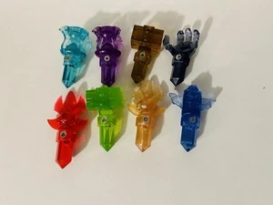 Skylanders Trap Team Crystals Lot of All 8 Basic Elements - Picture 1 of 1