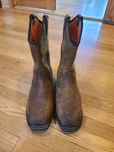 Stivali Timberland PRO A29ZQ True Grit Pull On taglia 9W - Foto 1 di 8