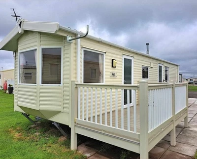STATIC CARAVAN WITH DECKING FOR SALE AT BROADLAND SANDS HOLIDAY PARK! - Image 1 of 4