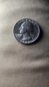 1966 BLACK BEAUTY Washington Quarter no mint mark - Picture 1 of 2