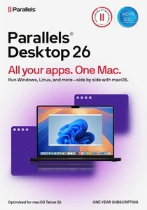 Parallels Desktop 26 *PRO* für MAC 1 Jahr Digitaler Download Deutsch - Bild 1 von 1