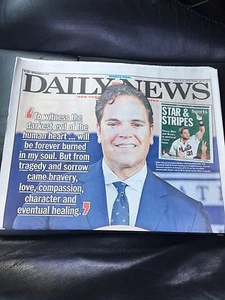 MIKE PIAZZA NY METS HALL OF FAME INDUCTION HOF 7/2/16 DAILY NEWS FULL NEWSPAPER - Imagen 1 de 3