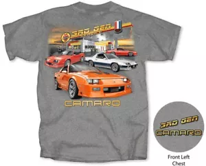 Joe Blow T's Chevy Camaro 3rd Gen Service Mens T-Shirt Z28 IROC RS USA1 Pace Car - Picture 1 of 3