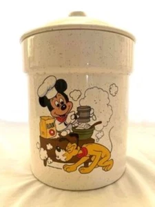 Biscottiera Topolino Pluto Tesoro Artigianale Walt Disney Disneyana - Foto 1 di 5