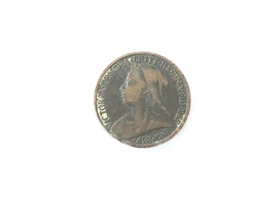 1901 GRAN BRETAGNA VICTORIA FARTHING SENZA RISERVA LOTTO 49 - Foto 1 di 2