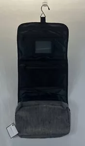 Created for Macy's Neu mit Etikett Unisex grau/schwarz hängende Toilettenartikel Reiseorganizer - Bild 1 von 17