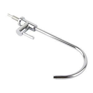 1/4 ''Edelstahl Wasserhahn Verchromt Umkehrosmose Gans Hals Schnelle Verbindung - Bild 1 von 11