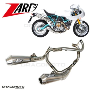 SPORT 1000 / PAUL SMART DUCATI 2009 ZARD Ligne complete Homologué ZDU018S00SSO - Picture 1 of 7